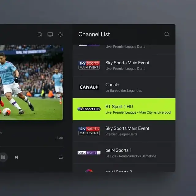 Übersicht der Live-TV-Sender — iptvgermany