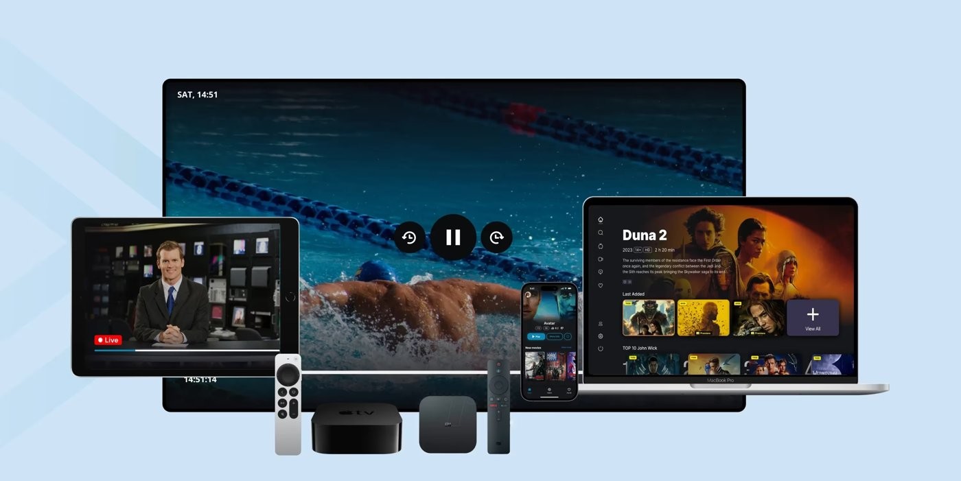 IPTV auf Smart TV, Fire TV Stick, Box und Handy – alle Geräte in 4K